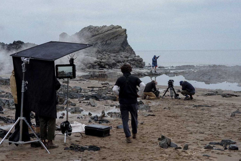 Dryrobe, campaign, shoot, production